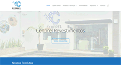 Desktop Screenshot of cenprelrevestimentos.com.br